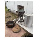 Cast Iron Pans Large Pots & Burners Wagner