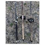 Lot of Fishing Poles Axxar Cardinal