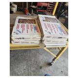5 Boxes of New BBQ Cooking Grates Cast Iron