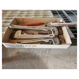 Assorted Rigid Pipe Wrenches