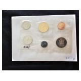 1995 Canadian UNC Coin Set no envelope