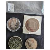 4 Canadian Tokens