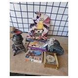 Tin Sign, Kids Toys, Heated Blanket etc