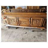 Antique Sideboard with 3 Keays 9'