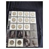 13 Canadian Half Dollar Coins Various Years