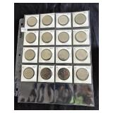 16 Canadian Dollar Coins