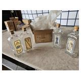 4 Vintage Liquor Bottles