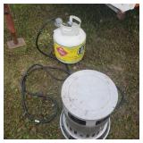Propane Heater & Tank with Some Propane