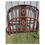 Antique 3/4 size Headboard & Footboard