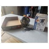 2 New Prtable ATV Lights 1 with no box