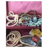 VTG Jewelry Box with contents