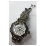 VTG Kristine Silvertone Ladies Quartz Bracelet