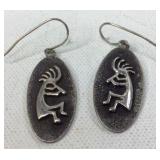 Silver Hopi  Earrings