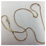 14k Gold Necklace 18' Length