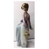 Lladro #7622 'Basket of Love'  Retired