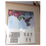 Hummingbird Print and Stamps