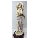 Armani Giuseppe 'Lady Holding Wildflowers ï¿½