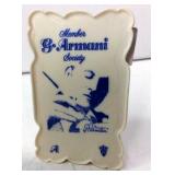 Giuseppe Armani porcelain display plaque
