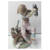 Lladro #7621 Pick of the Litter Figurine
