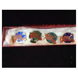 VTG Planet Hollywood Pins Set of 4