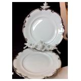 Hutschenreuther Revere Platinum Trim Bread Plates