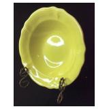 Federalist Ironstone Serving Bowl Buttercup Yellow