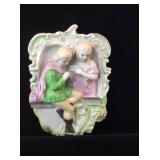 Hand Painted Porcelain Wall Plaque