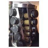 Spice Rack w/ Bottles