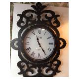 Home Decor Black Wood Clock