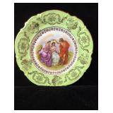 VTG CICO Bavaria Germany Plate w/ Classical Scene