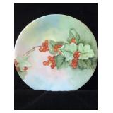 VTG France Hand Painted & Signed Plate