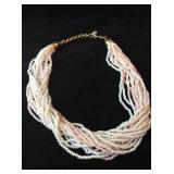 VTG Multi Strand Bead Necklace