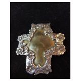 VTG 925 &Brass Pendant/Brooch