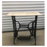 Singer sewing machine table