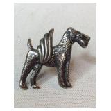 Airedale Terrier With Wings Pin/Brooch