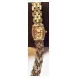 M.Z. Berger Women's Watch Silver Tone & Black