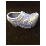 VTG Ceramic Blue  Dutch Shoe Planter