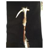 Tribal Ceremonial Bull Horn Tomahawk