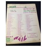 VTG Hit Parader Radio Station Song Chart WAIL 1460