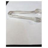 Antique Sterling Silver Sugar Tongs