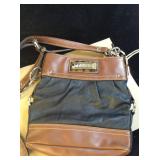Chaps Ralph Lauren Brown/Black Faux Leather