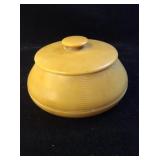 VTG Celluloid Ivory Vanity Dresser Powder Box/Lid
