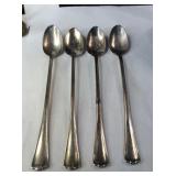 1847 Rogers Bros Silver Plate Ice Tea Spoons ( 4 )