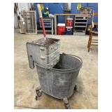 Vintage mop bucket