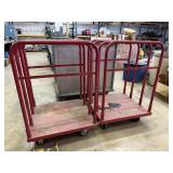 Set of 2 adjustable panel trucks