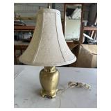 Vintage small brass lamp