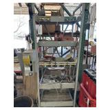 Cable cutting shelf w/ contents