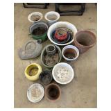 Enamel bowls, pots, & planters