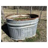 Galvanized tank / planter - 32' X 24' X 22'