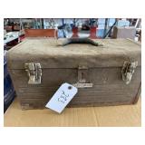 Tool box, ammo box, sawhorse clamps & wheels